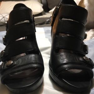 Coach open too sling back sandals